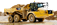 Construction equipment, articulated truck.