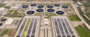 The capacity to treat millions of litres of waste water daily