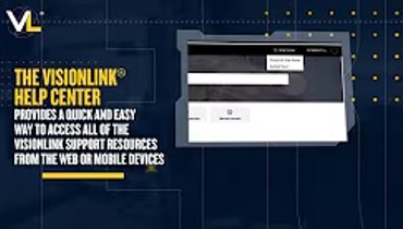 VisionLink™ | Help Center